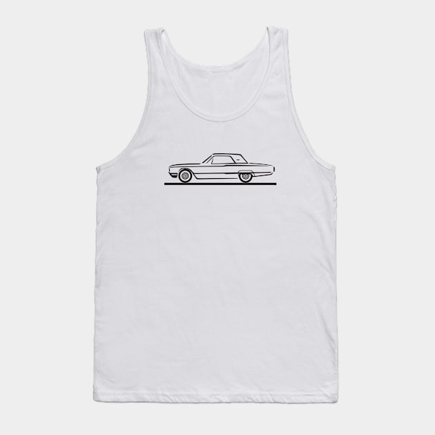 1964 Ford Thunderbird Hard Top Tank Top by PauHanaDesign